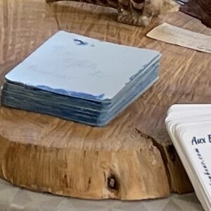 le jeu de cartes correspondant aux tisanes